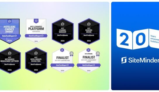 SiteMinder celebra su vigésimo aniversario consolidando su trayectoria en los HotelTechAwards 2026