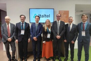 ITALTEL recibe en su sede central de Milán a la Consejera de Economía de la CAM, Rocío Albert