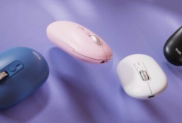 Nuevo ratón fino Seron con conectividad inalámbrica múltiple y rueda hyperscroll