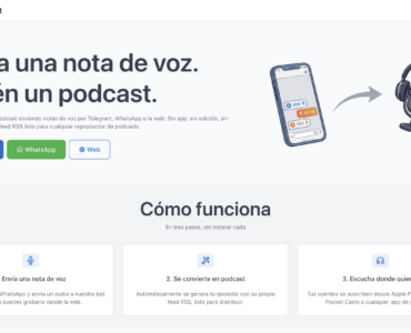 PrestoCast convierte una nota de voz en un podcast en segundos