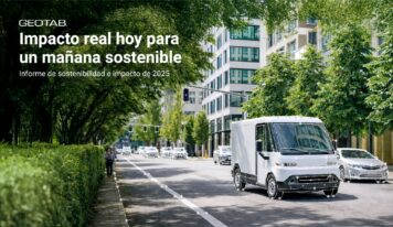 Informe de Sostenibilidad e Impacto 2025 de Geotab: las flotas recortan en consumo de combustible y ralentí hasta un 30 % y cada vez están más electrificadas pese al encarecimiento energético