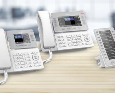 Snom amplía la serie D8xx con elegantes modelos blancos