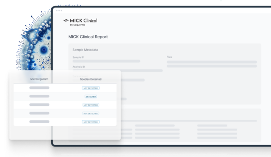 Sequentia logra marcado CE-IVD bajo IVDR para MICK Clinical™ en diagnóstico gastrointestinal