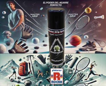 Landecolor Pinturas Rocha lanza su producto Master Grip Spray, creado para mejorar el agarre en el deporte