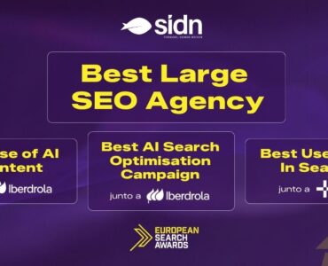 SIDN, nominada a mejor agencia SEO de Europa en los European Search Awards 2026