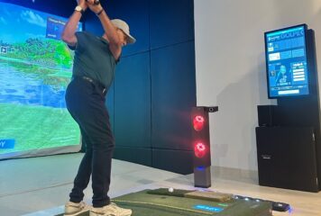 El campo de golf más real de Europa está en un local de Las Rozas