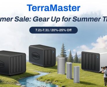 TerraMaster ofrece hasta un 25% de descuento en NAS y DAS seleccionados para los viajes de verano