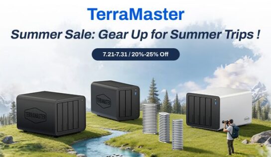 TerraMaster ofrece hasta un 25% de descuento en NAS y DAS seleccionados para los viajes de verano