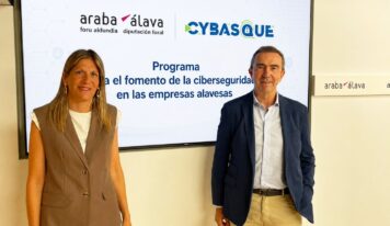 La Diputación Foral de Álava y Cybasque impulsan un programa para reforzar la ciberseguridad de las empresas alavesas