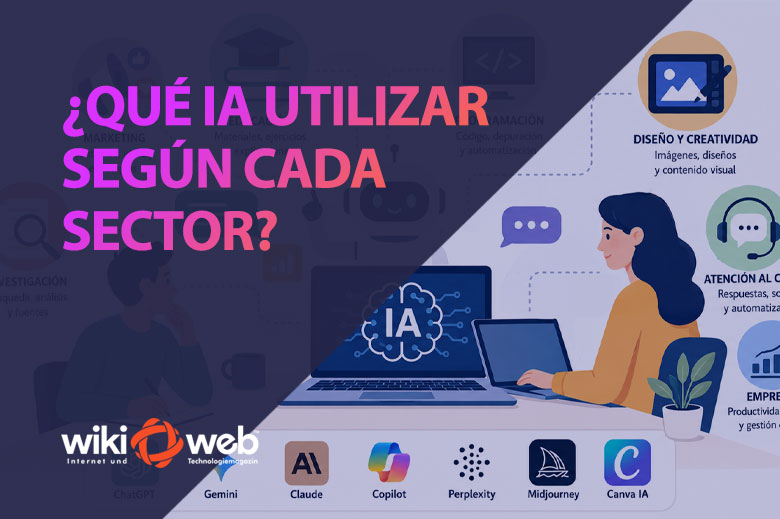 Cuáles son las IA más utilizadas y cuáles conviene utilizar para cada sector
