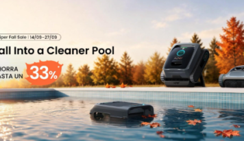 Aiper lanza su Fall Sale 2026 con descuentos de hasta el 33% para afrontar el otoño con la piscina a punto