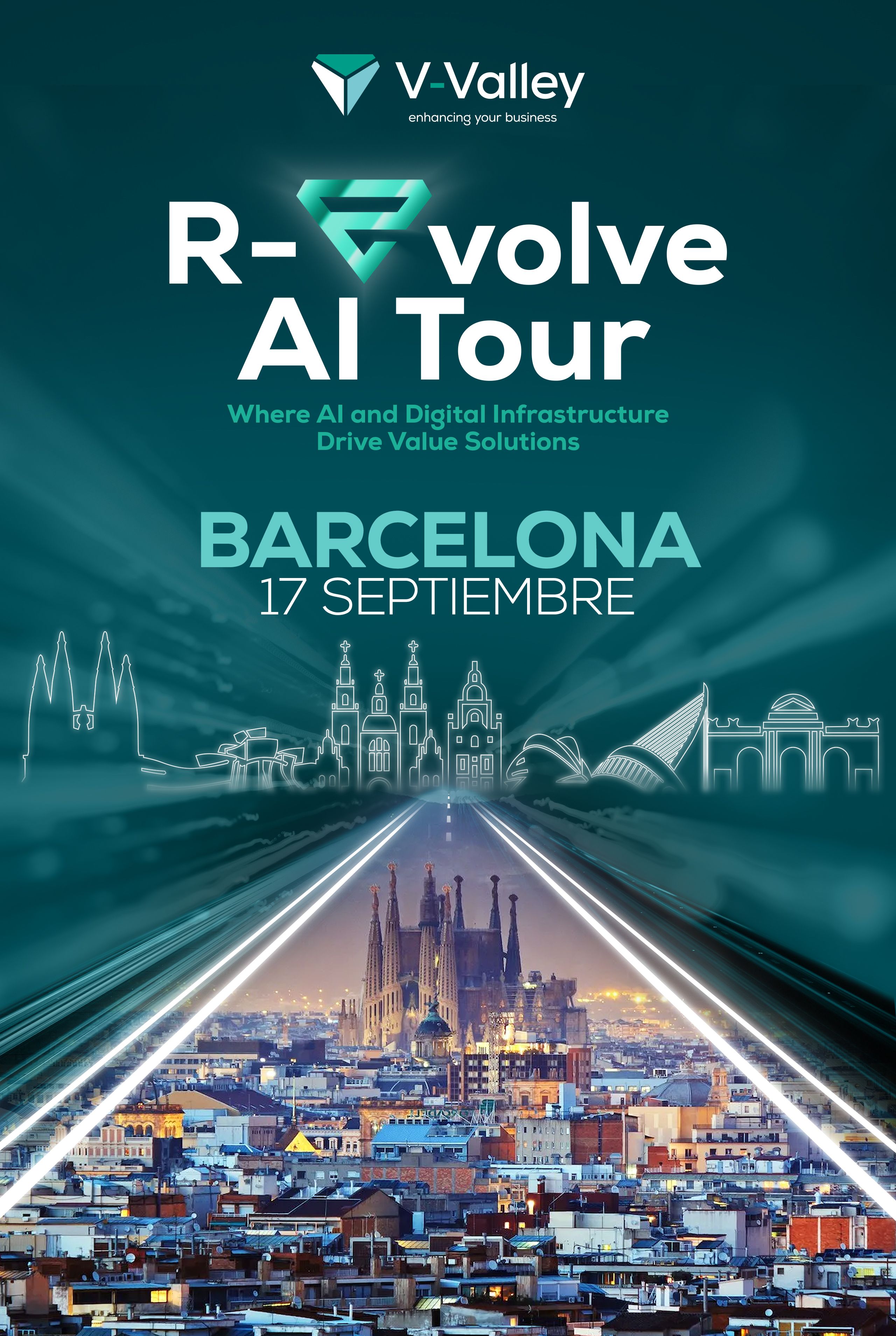 La IA y la Infraestructura Digital toman la carretera de la mano de V-Valley con R-Evolve AI Tour