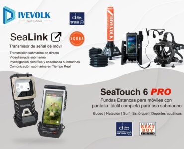 DIVEVOLK presenta SeaTouch 6 Pro, con una tecnología de pantalla táctil mejorada y protección hasta 60 metros de profundidad