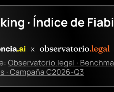Prudencia.ai se sitúa como la IA jurídica más fiable de España en el ranking de Observatorio Legal