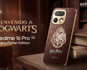 realme desvela el diseño inspirado en Hogwarts del nuevo realme 16 Pro Harry Potter Edition