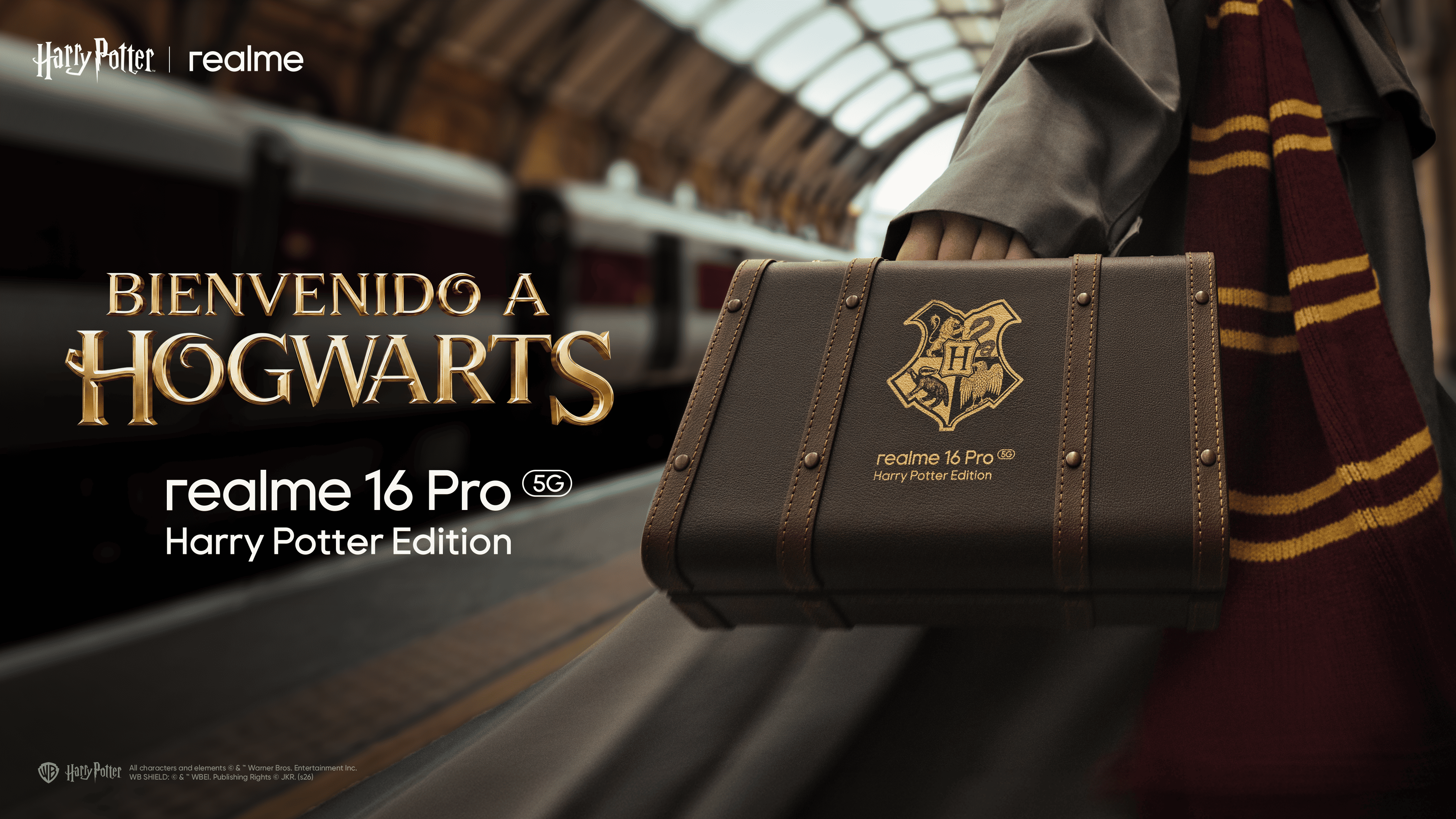 realme lanza un smartphone de Harry Potter junto a Warner Bros. Discovery Global Consumer Product