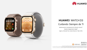 HUAWEI lanza HUAWEI WATCH D3 con monitorización avanzada de la presión arterial y funciones de seguimiento