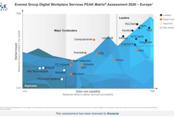 <div>Konecta reconocida como ‘Major Contender’ en la evaluación PEAK Matrix® 2026 de Everest Group sobre Servicios de Digital Workplace en Europa</div>